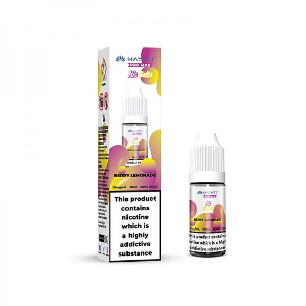 Hayati Pro Max Nicotine Slat E-liquid 10ml