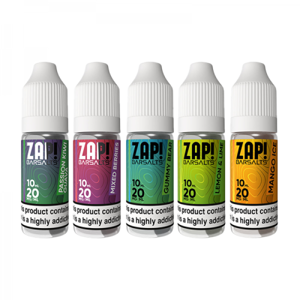ZAP! Bar Nicotine Salt E-liquid 10ml