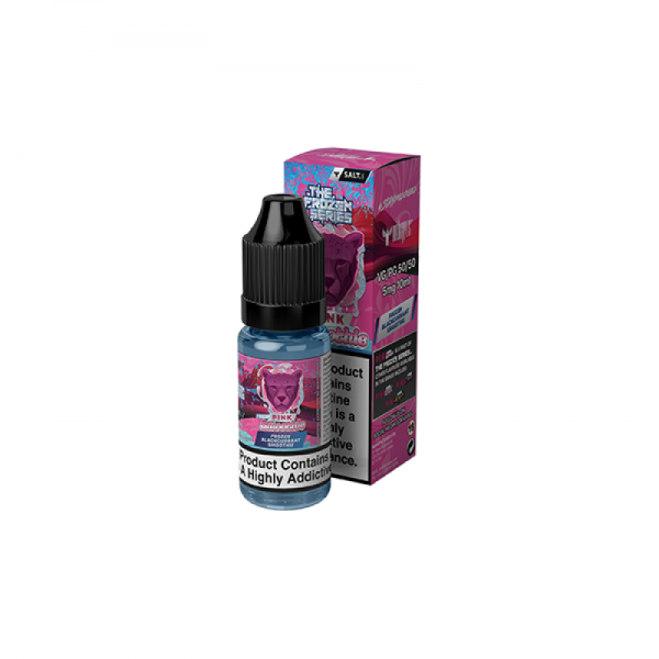 Dr Vapes Pink Frozen Nicotine Salt E-liquid 10ml  Recyclable Bottle