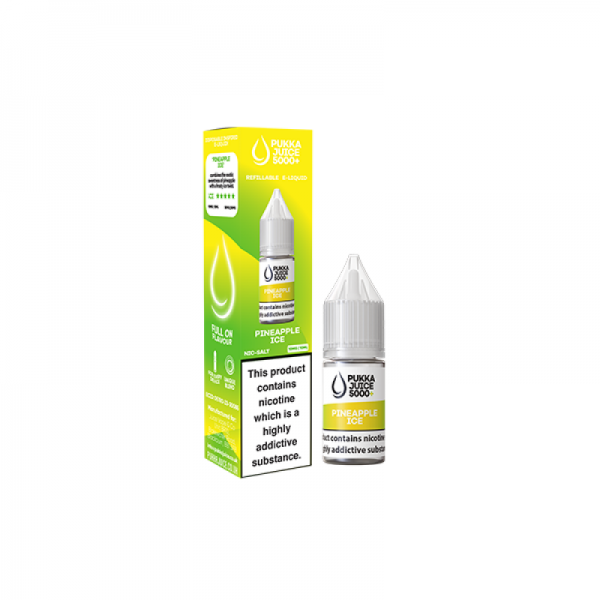 Pukka Juice 5000+ Nicotine Salt E-liquid 10ml