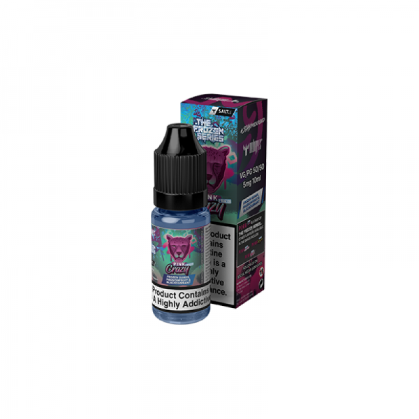 Dr Vapes Pink Frozen Nicotine Salt E-liquid 10ml  Recyclable Bottle