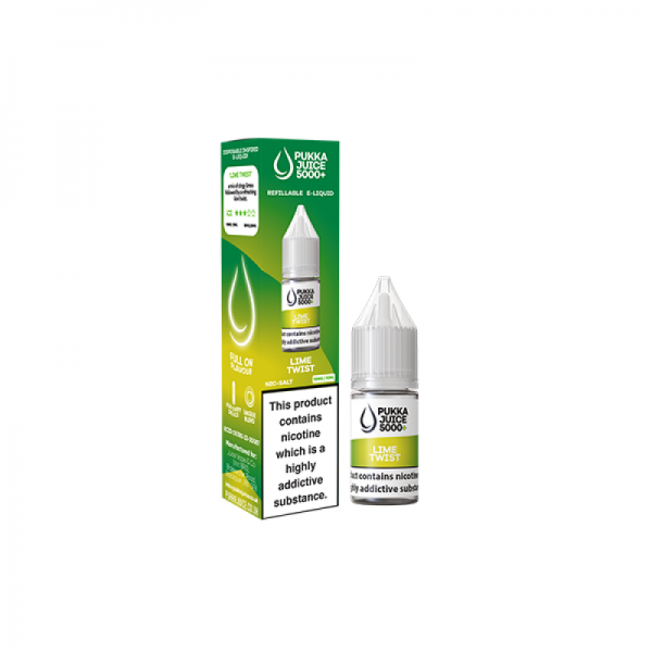 Pukka Juice 5000+ Nicotine Salt E-liquid 10ml