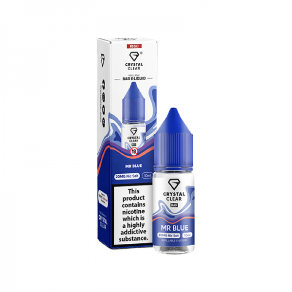 Crystal Clear Nicotine Salt E-liquid 10ml