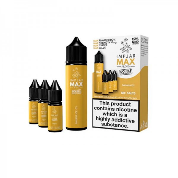 Imp Jar Max 60ml Longfill E-liquid Includes 3x 20mg Nic Salts