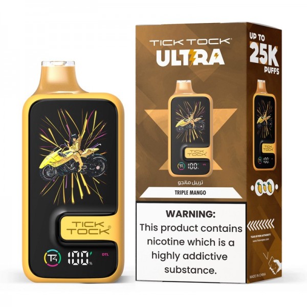 Tick Tock Ultra 25K Prefilled Pod Kit