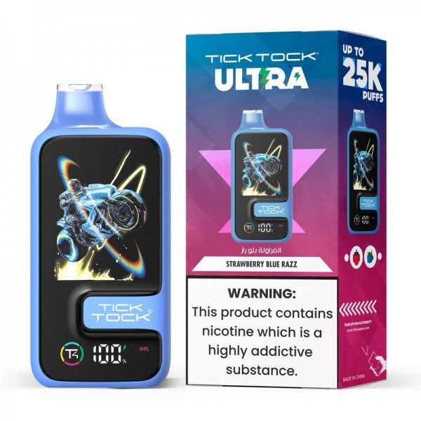Tick Tock Ultra 25K Prefilled Pod Kit