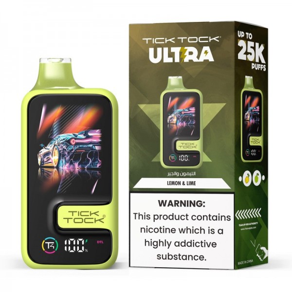Tick Tock Ultra 25K Prefilled Pod Kit
