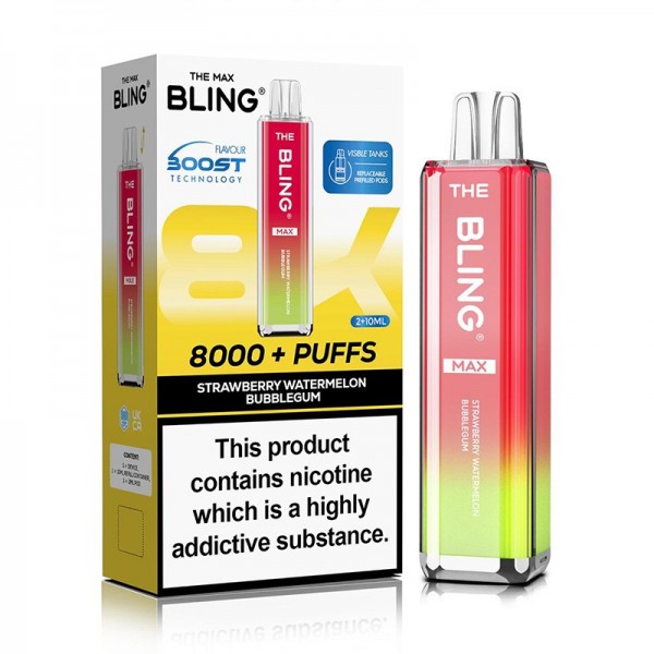 The Crystal Bling Max 8000 Prefilled Kit