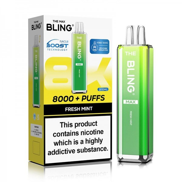 The Crystal Bling Max 8000 Prefilled Kit