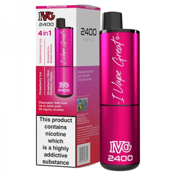IVG 2400 Reusable Vape Best Reusable Vape Online