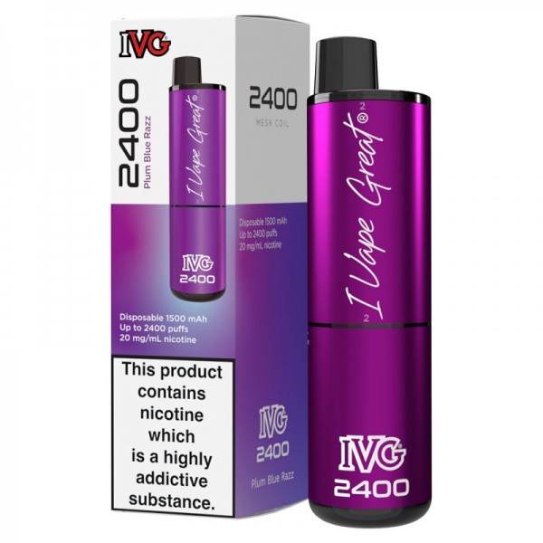 IVG 2400 Reusable Vape Best Reusable Vape Online