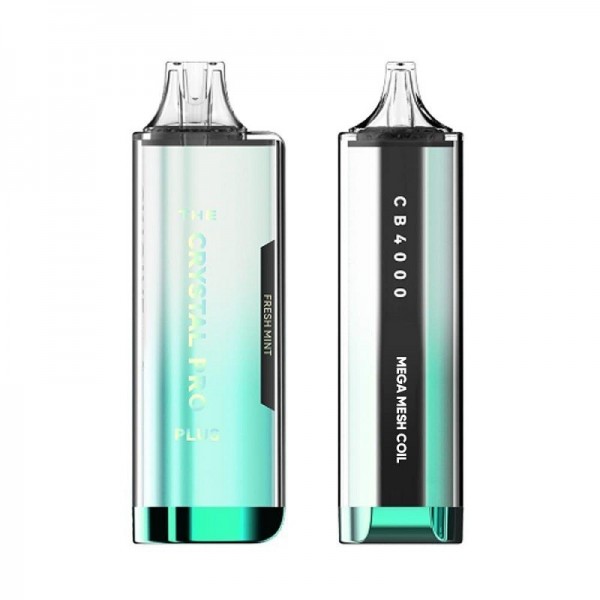 The Crystal Pro Plus 4000 Reusable Vape Premium Taste
