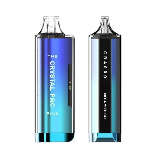 The Crystal Pro Plus 4000 Reusable Vape Premium Taste