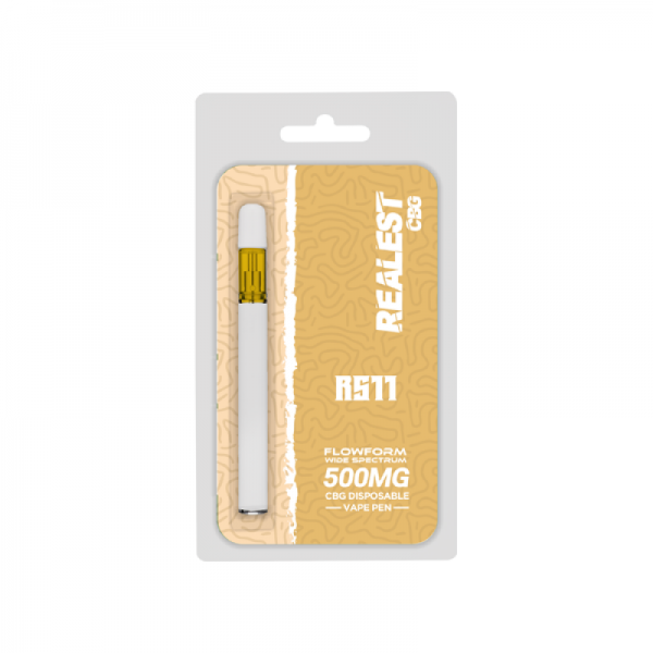 Realest CBG Flowform Wide Spectrum CBG Disposable