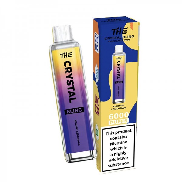 The Crystal Bling Vape 6000 Puffs Glamorous Vaping