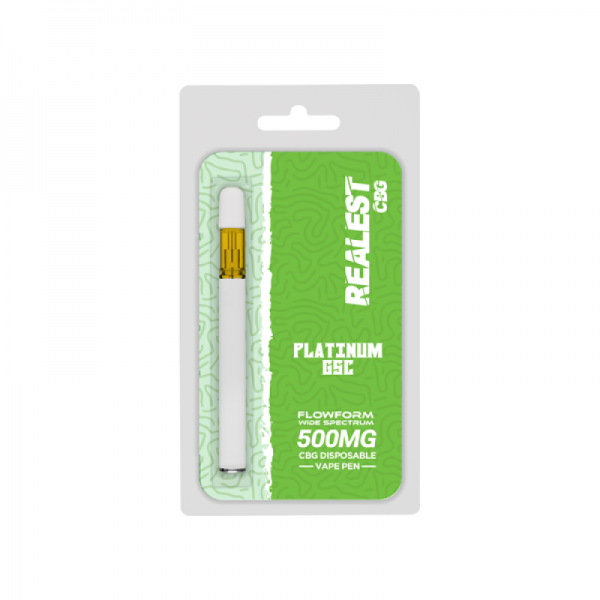 Realest CBG Flowform Wide Spectrum CBG Disposable