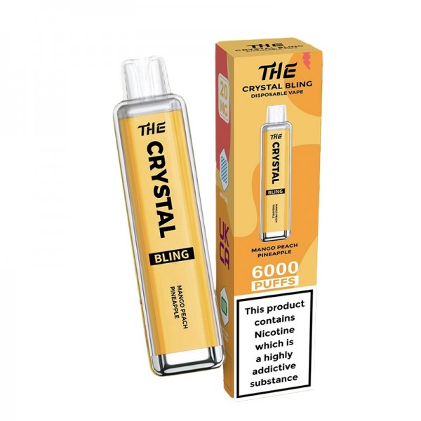 The Crystal Bling Vape 6000 Puffs Glamorous Vaping