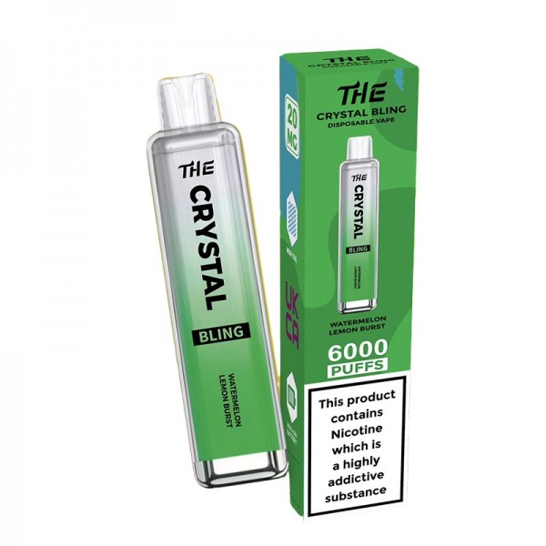 The Crystal Bling Vape 6000 Puffs Glamorous Vaping