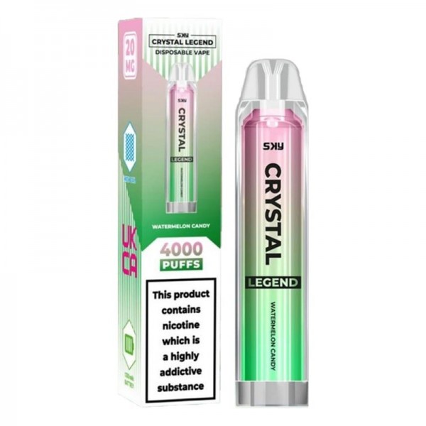 Crystal Legend 4000 Puffs Reusable Vape Cheap Now