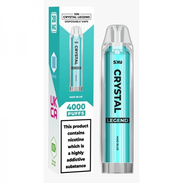Crystal Legend 4000 Puffs Reusable Vape Cheap Now