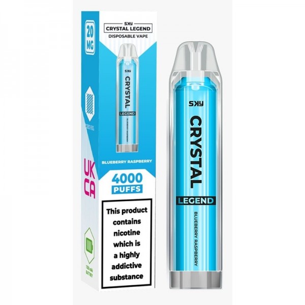 Crystal Legend 4000 Puffs Reusable Vape Cheap Now