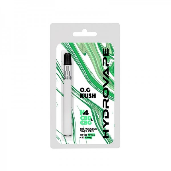 Hydrovape H4CBD+CBG Reusable Vape Smooth Taste