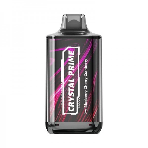 Crystal Prime Deluxe 18000 Reusable Vape  650mAh Battery