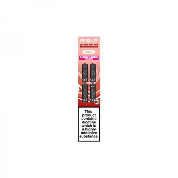 SKE Crystal 4 in 1 2400 Replacement Prefilled Pod (4pcs/pack)