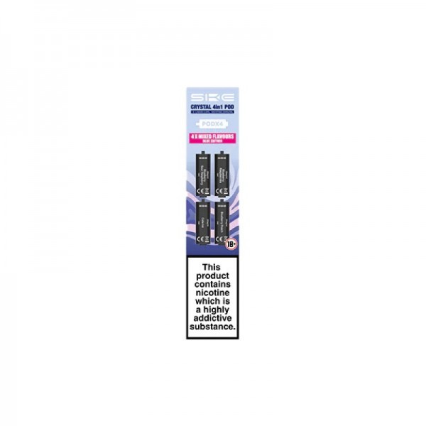 SKE Crystal 4 in 1 2400 Replacement Prefilled Pod (4pcs/pack)