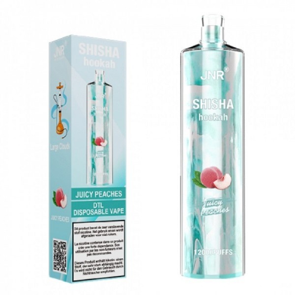 JNR Shisha Hookah 12k Reusable Vape (10pcs/pack)