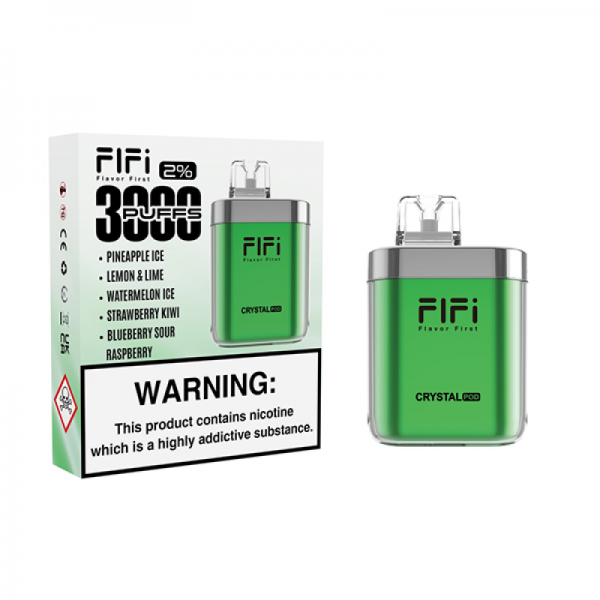 FLFI Crystal 5 in 1 Reusable Vape 3000 Puffs