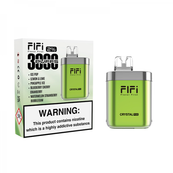 FLFI Crystal 5 in 1 Reusable Vape 3000 Puffs