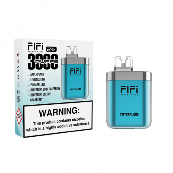 FLFI Crystal 5 in 1 Reusable Vape 3000 Puffs