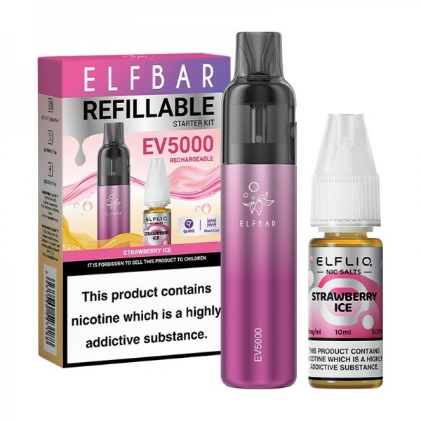 Elf Bar EV5000 Refillable Reusable Vape Sale Online
