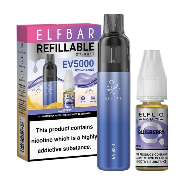 Elf Bar EV5000 Refillable Reusable Vape Sale Online