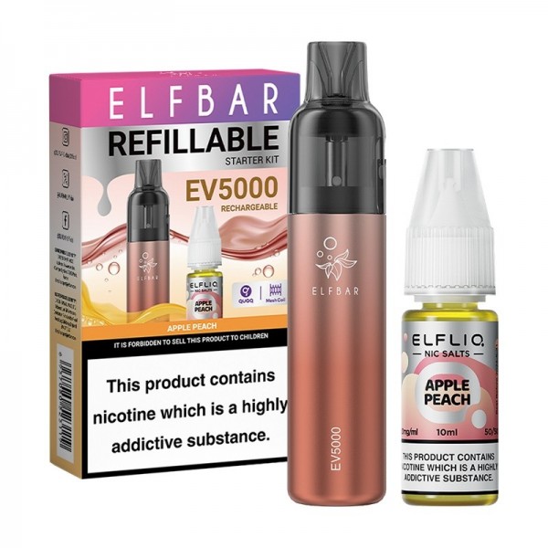 Elf Bar EV5000 Refillable Reusable Vape Sale Online