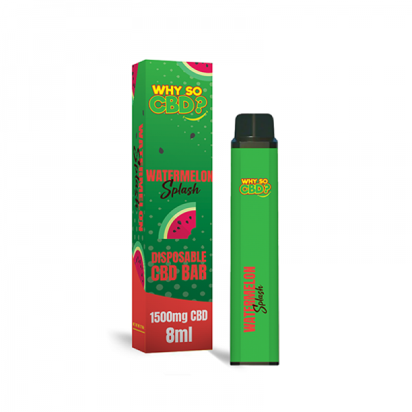 Why So CBD? Broad Spectrum CBD Reusable Vape 1500mg
