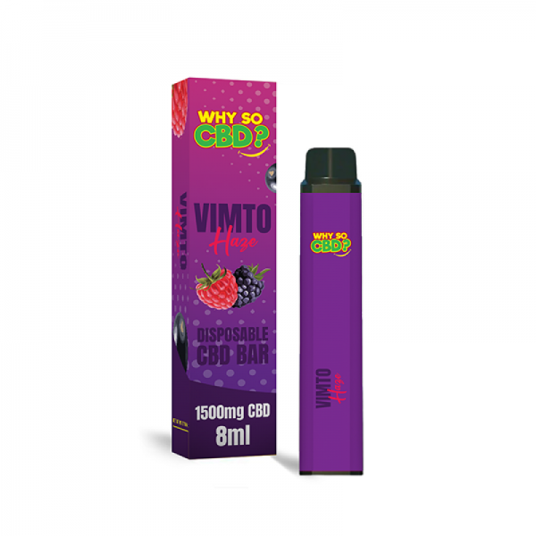 Why So CBD? Broad Spectrum CBD Reusable Vape 1500mg