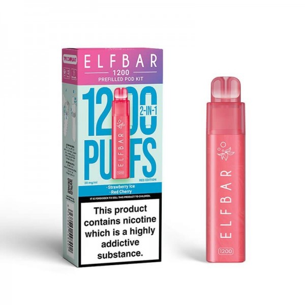 Elf Bar 1200 Prefilled Pod Kit Best Flavours UK Sale