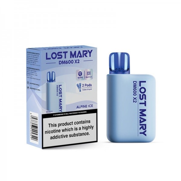 Lost Mary DM600 X2 Vape 1200 Puffs Cheapest UK