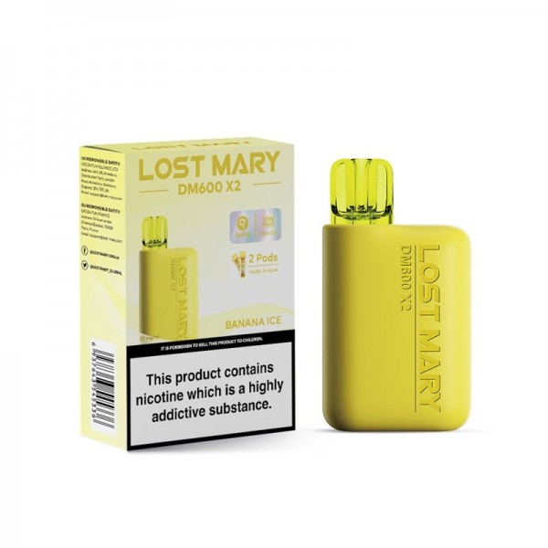 Lost Mary DM600 X2 Vape 1200 Puffs Cheapest UK