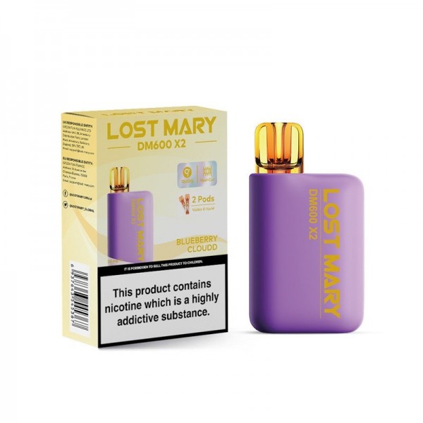 Lost Mary DM600 X2 Vape 1200 Puffs Cheapest UK