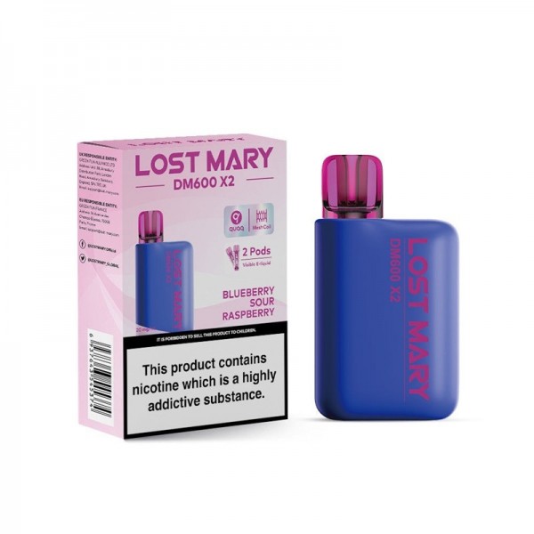 Lost Mary DM600 X2 Vape 1200 Puffs Cheapest UK