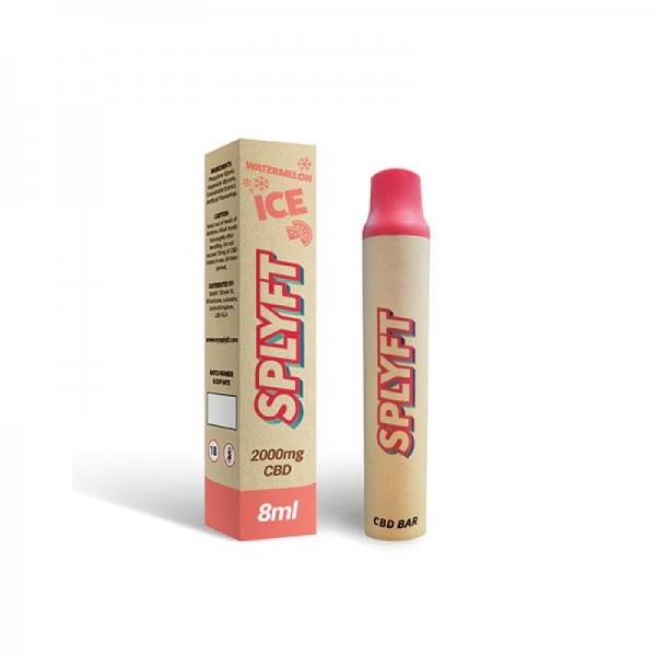SPLYFT Eco Bar Biodegradable CBD Vape 2000mg