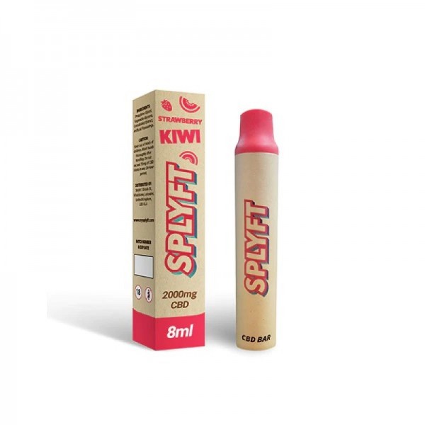 SPLYFT Eco Bar Biodegradable CBD Vape 2000mg