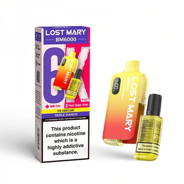 Lost Mary BM6000 Reusable Vape (5pcs/pack)