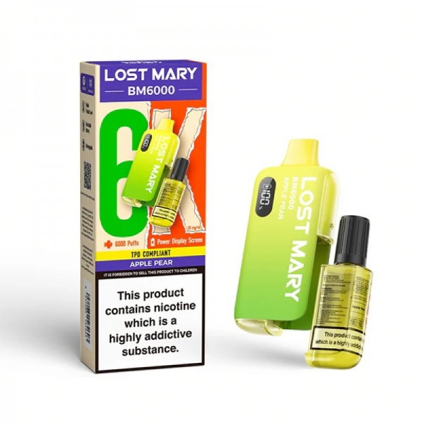 Lost Mary BM6000 Reusable Vape (5pcs/pack)