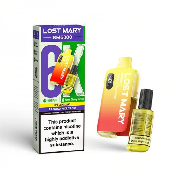 Lost Mary BM6000 Reusable Vape (5pcs/pack)