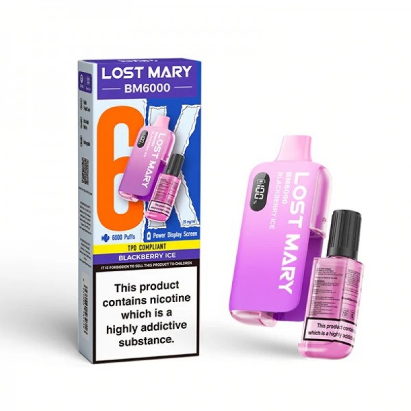Lost Mary BM6000 Reusable Vape (5pcs/pack)