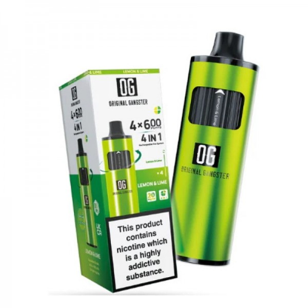 OG 2400 4 in 1 Reusable Vape (5pcs/pack)